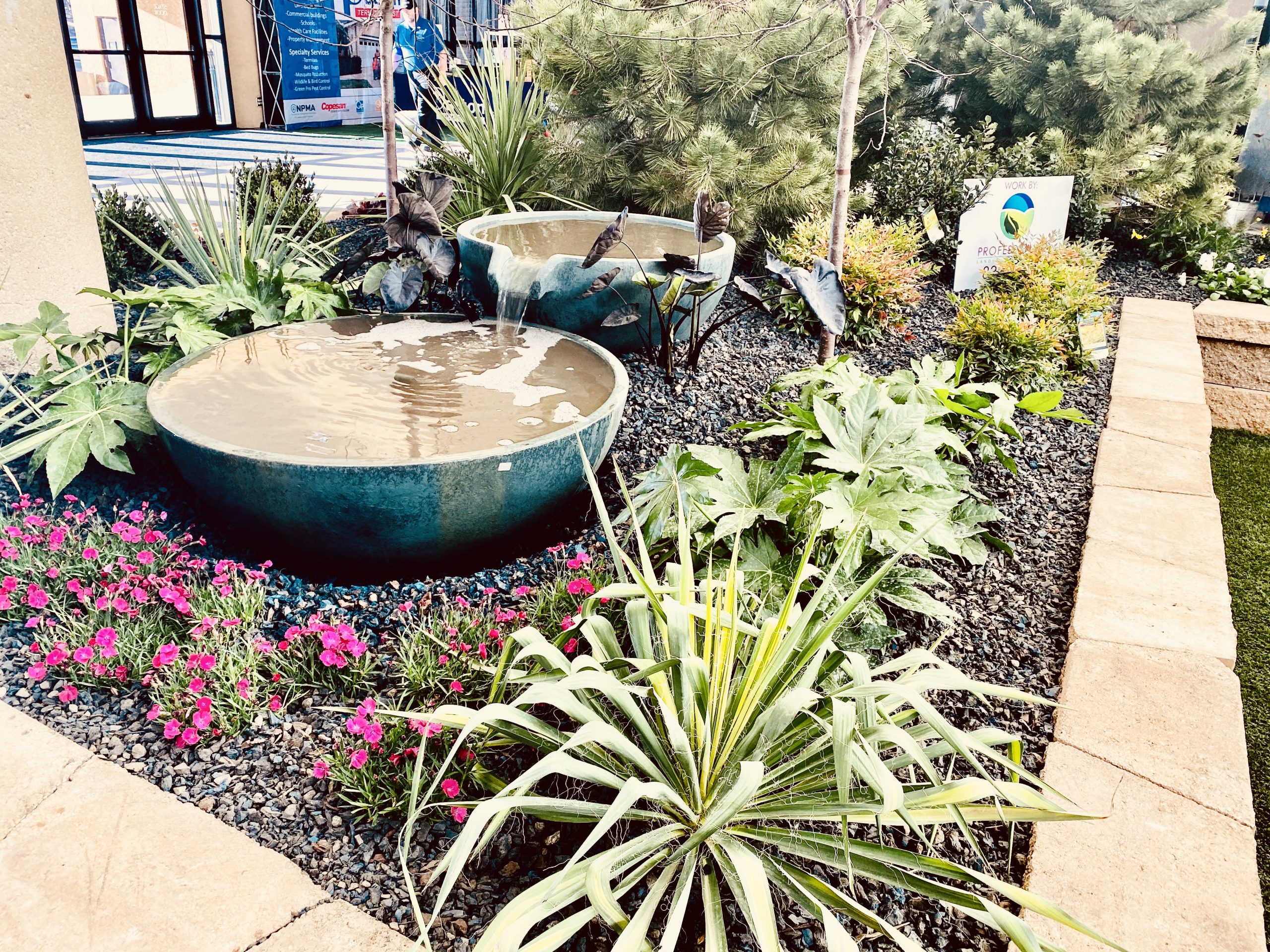 water features design by Professional Landscaping Services